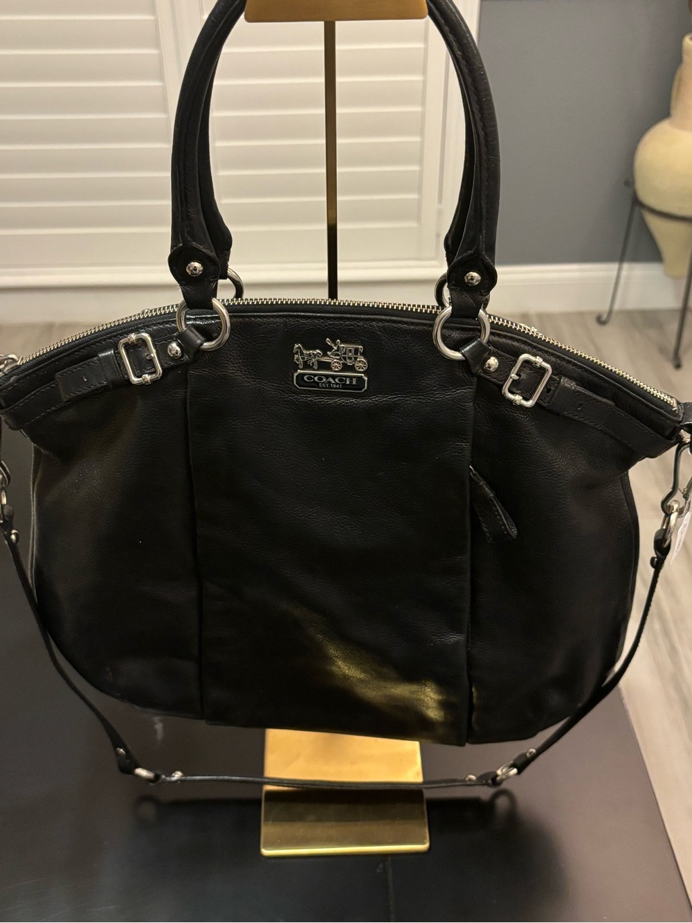 Coach - Black Leather
